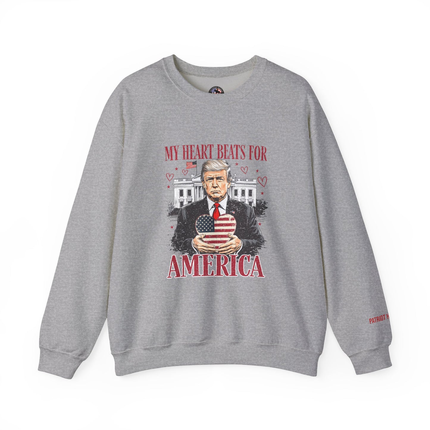 My Heart Beats for America Sweatshirt