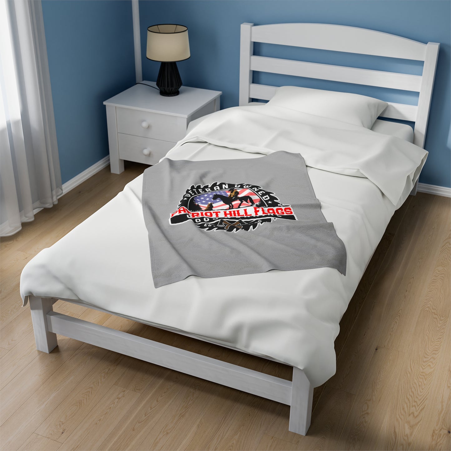 Patriot Hill Logo Plush Blanket