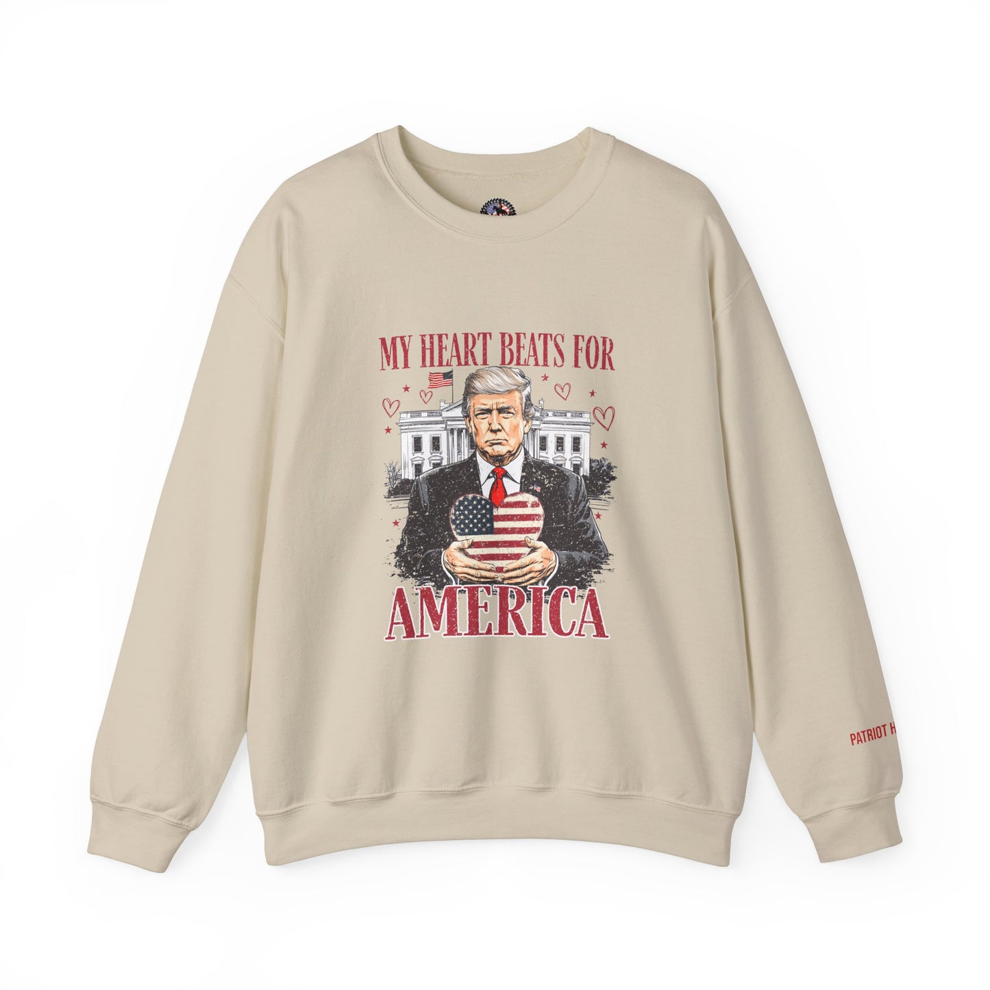 My Heart Beats for America Sweatshirt