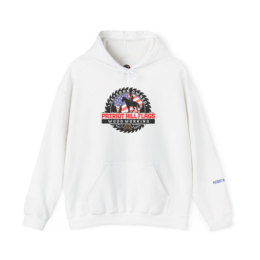 Patriot Hill Flags Front Logo Hoodie