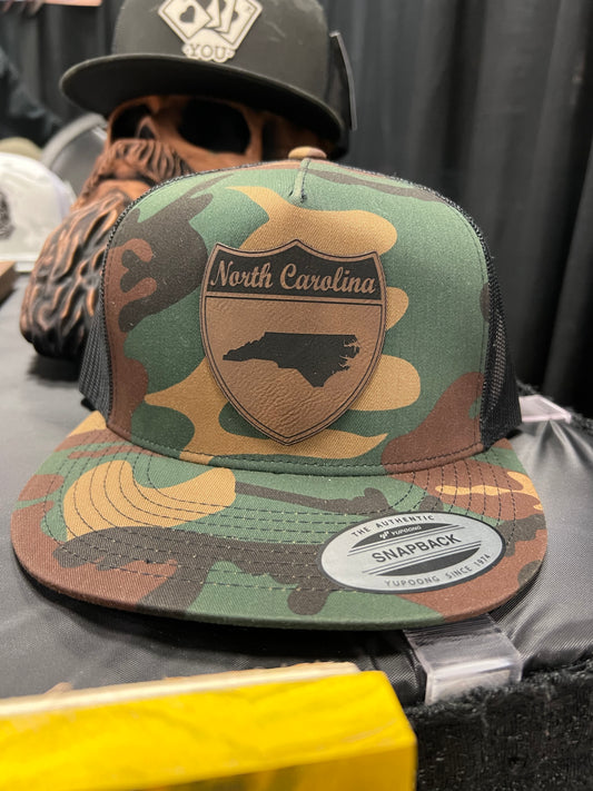 North Carolina Camo Hat