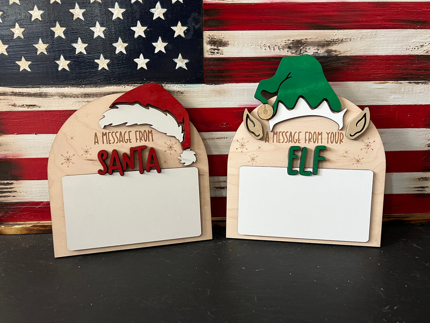 A Message from Santa & Your Elf Boards