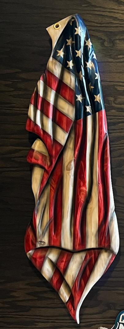 33" Draped Flags